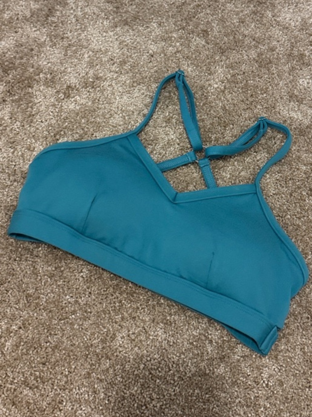 Bombshell Sportswear Teal Women's Sports Bra